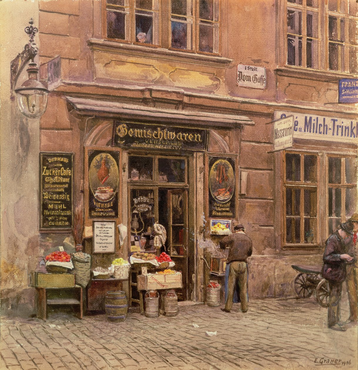 De Algemene Winkel, Wenen, 1906 door Ernst Graner