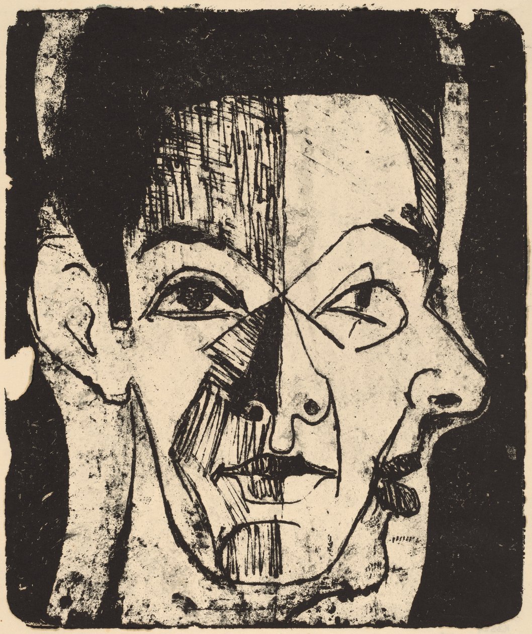 Hoofdstudie door Ernst Ludwig Kirchner