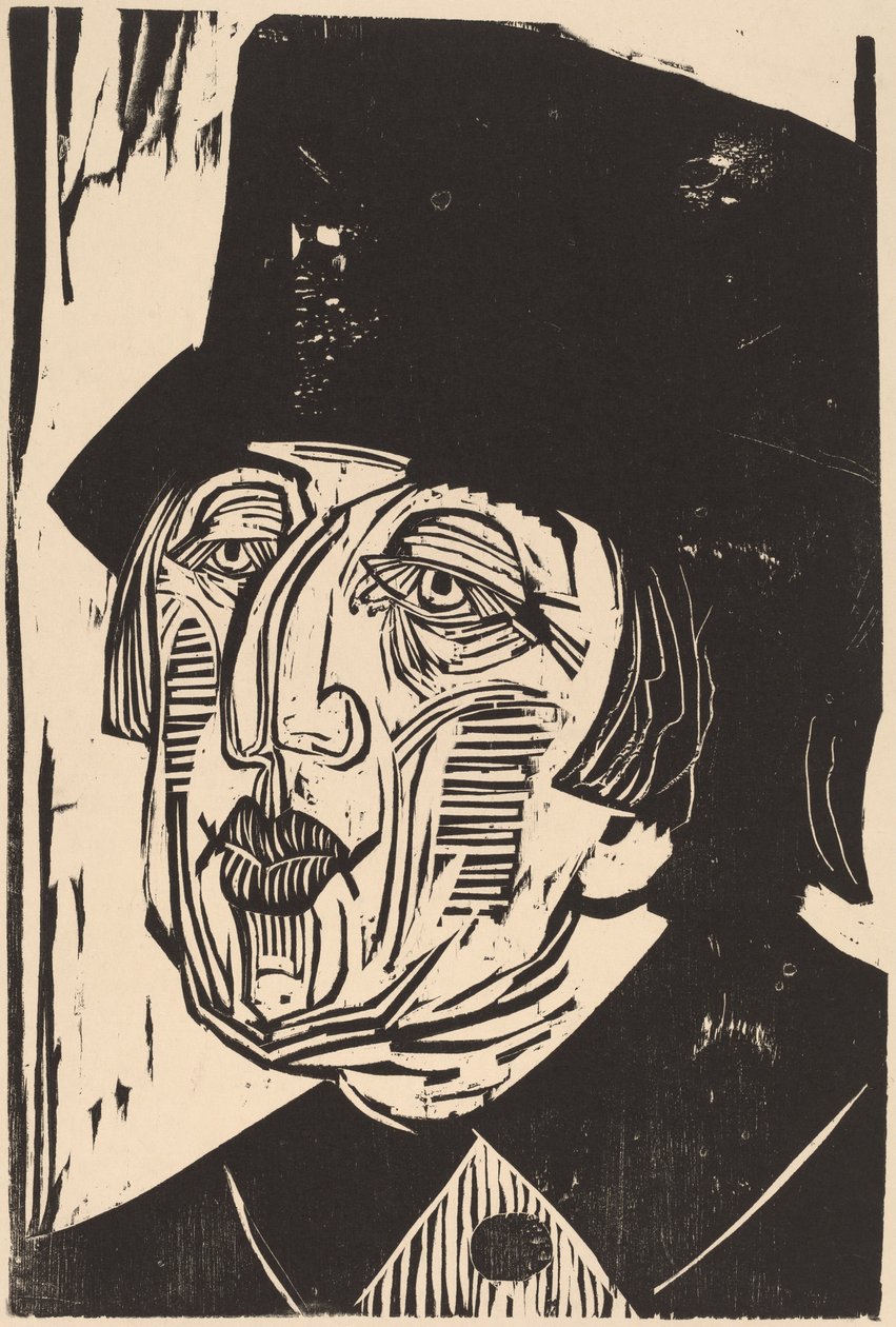 Annette Kolb door Ernst Ludwig Kirchner