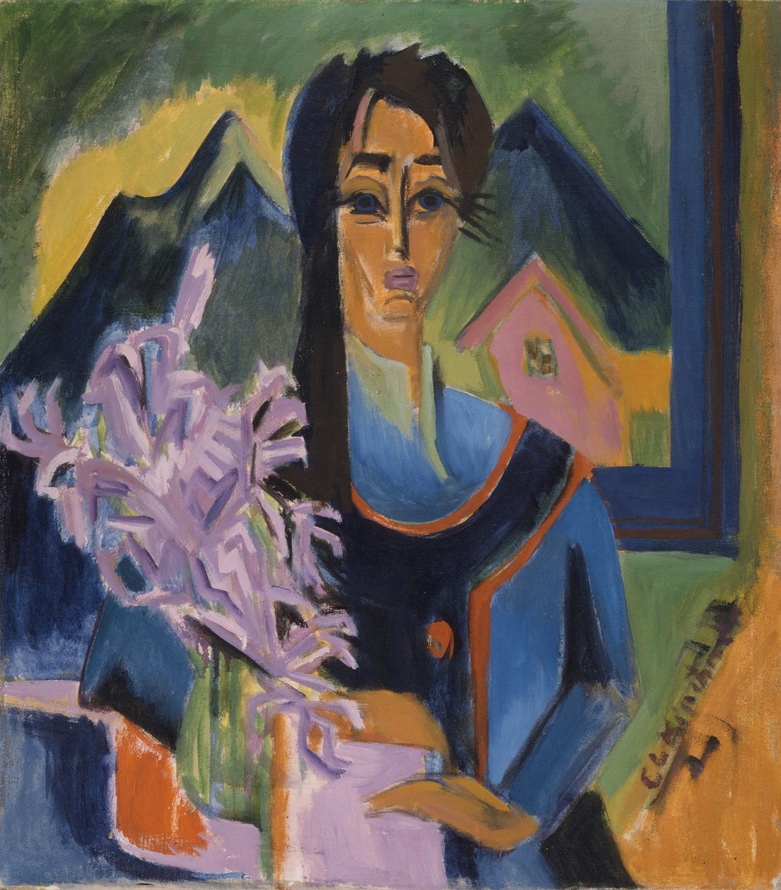 Zondag in de Alpen door Ernst Ludwig Kirchner