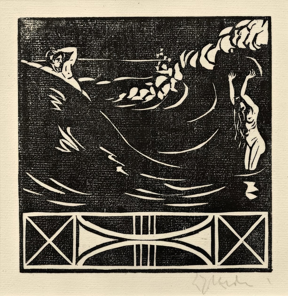 Scheiding door Ernst Ludwig Kirchner