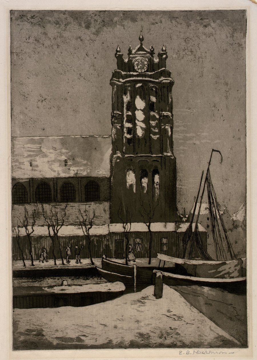 Sneeuw in Nederland door Esther Blaikie MacKinnon