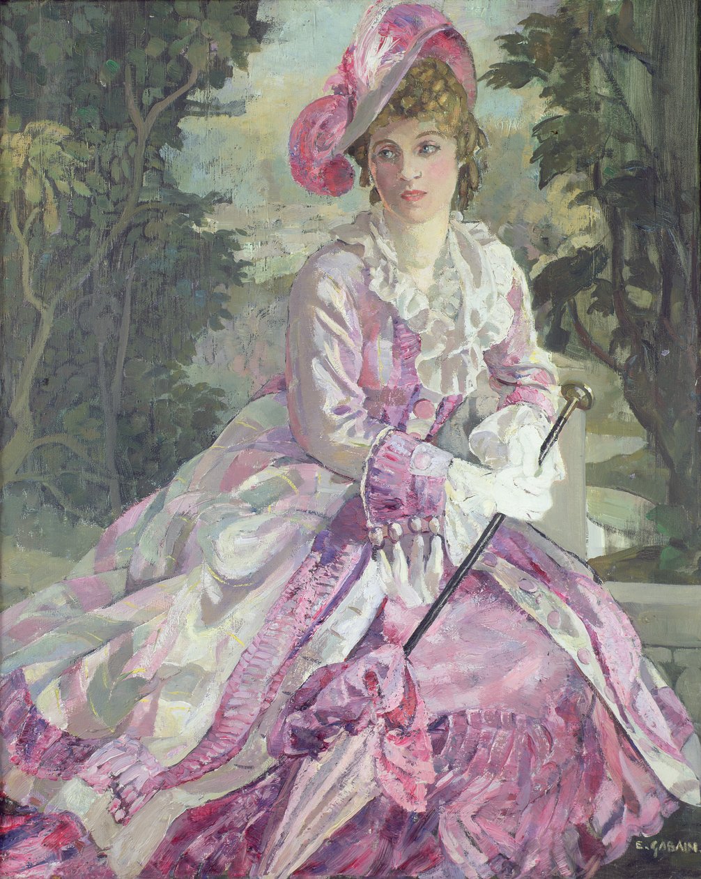 Adelaide Stanley als Kate door Ethel Gabain