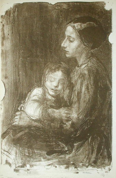De Moeder door Ethel Gabain