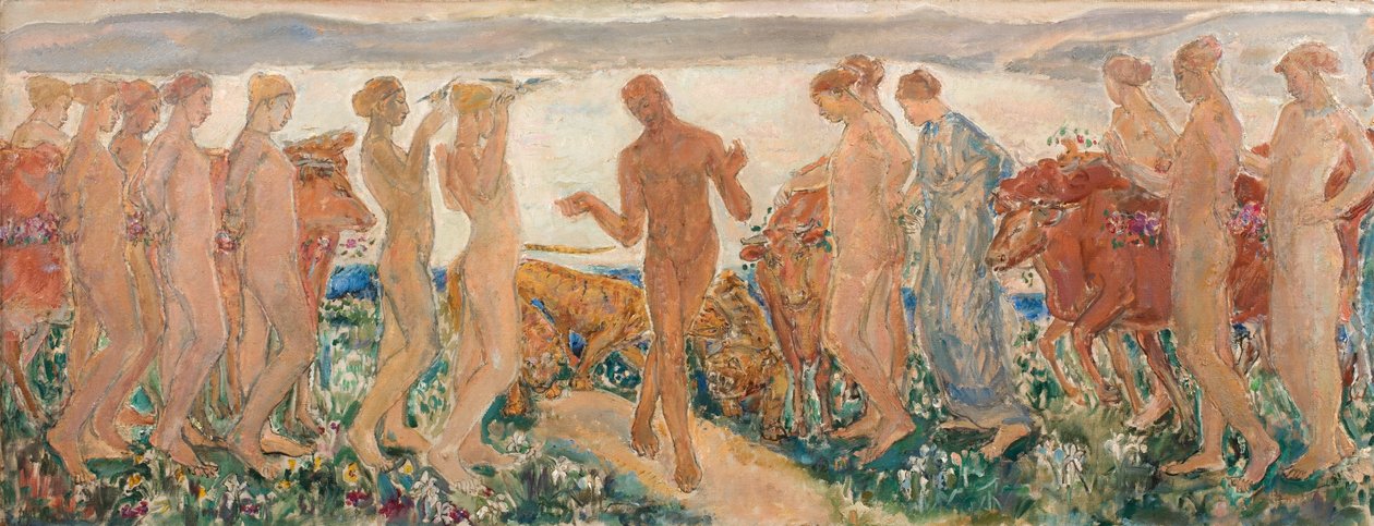 De komst van de Faun door Ethel Walker