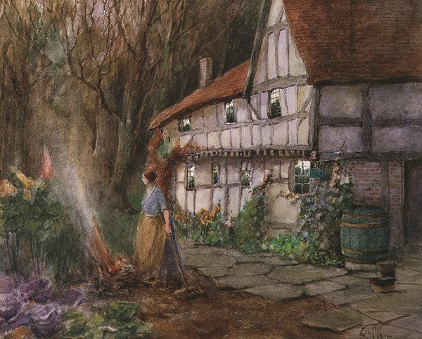 Het Herfstvuur door Ethel Wane