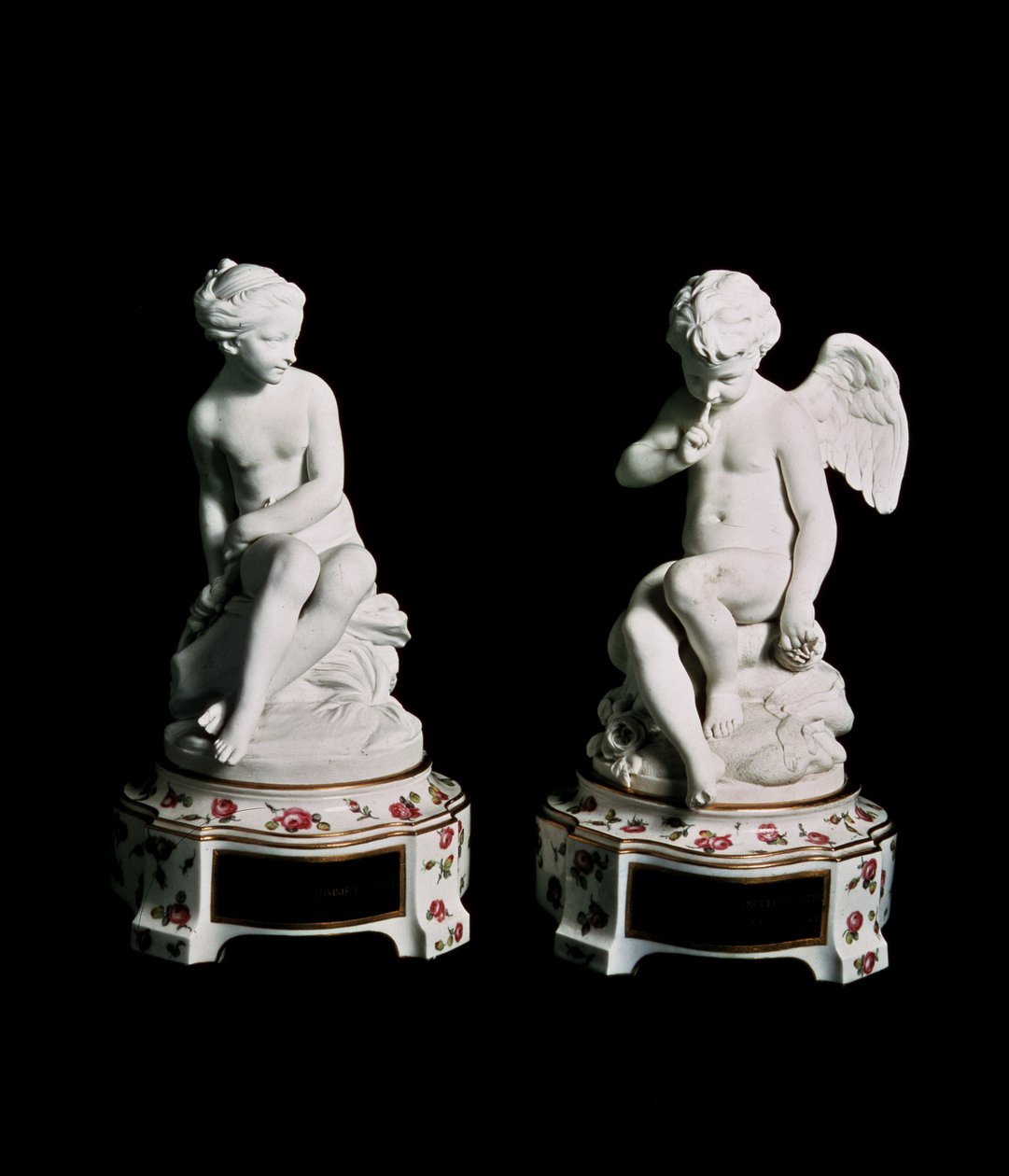 Cupido en Psyche, Sevres groep, 1758 door Etienne Maurice Falconet