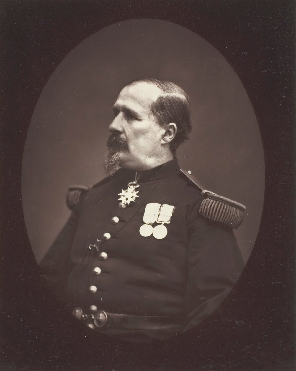 Kolonel Denfert-Rochereau door Etienne Carjat