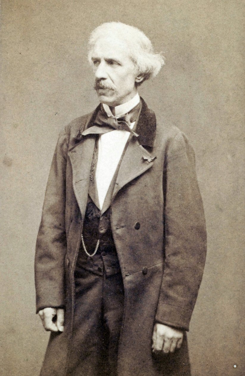 Portret van Manuel Garcia Jr. door Etienne Carjat