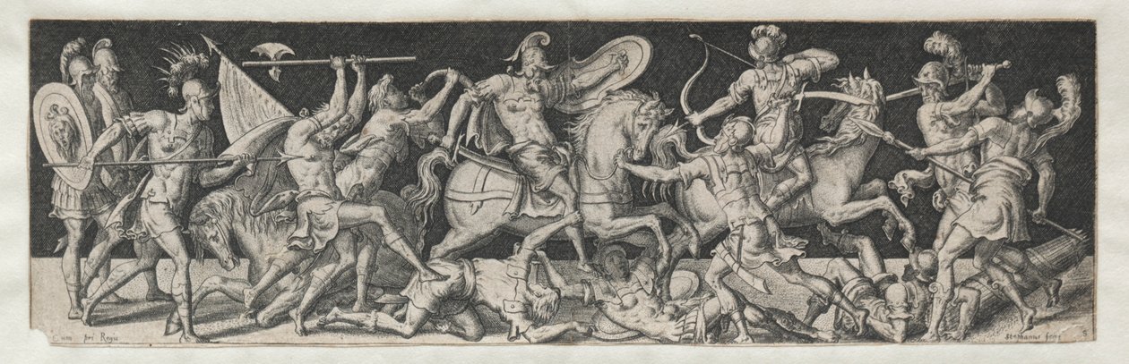 Gevechten en Triomfen nr. 12 door Etienne Delaune
