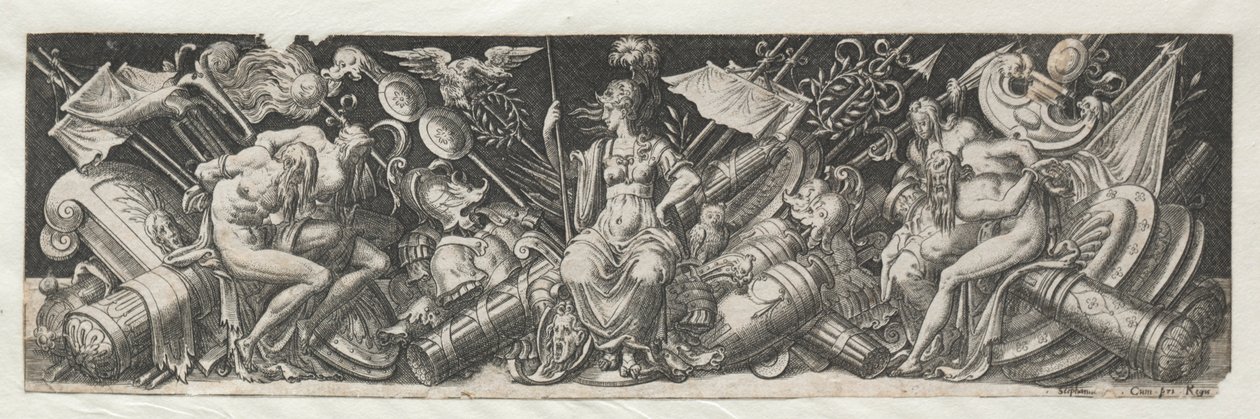 Gevechten en triomfen nr. 1 door Etienne Delaune