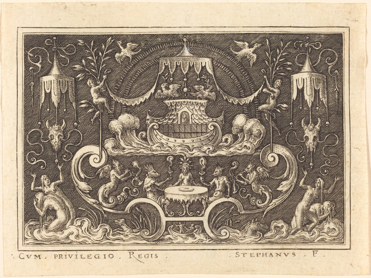 De Zondvloed door Etienne Delaune
