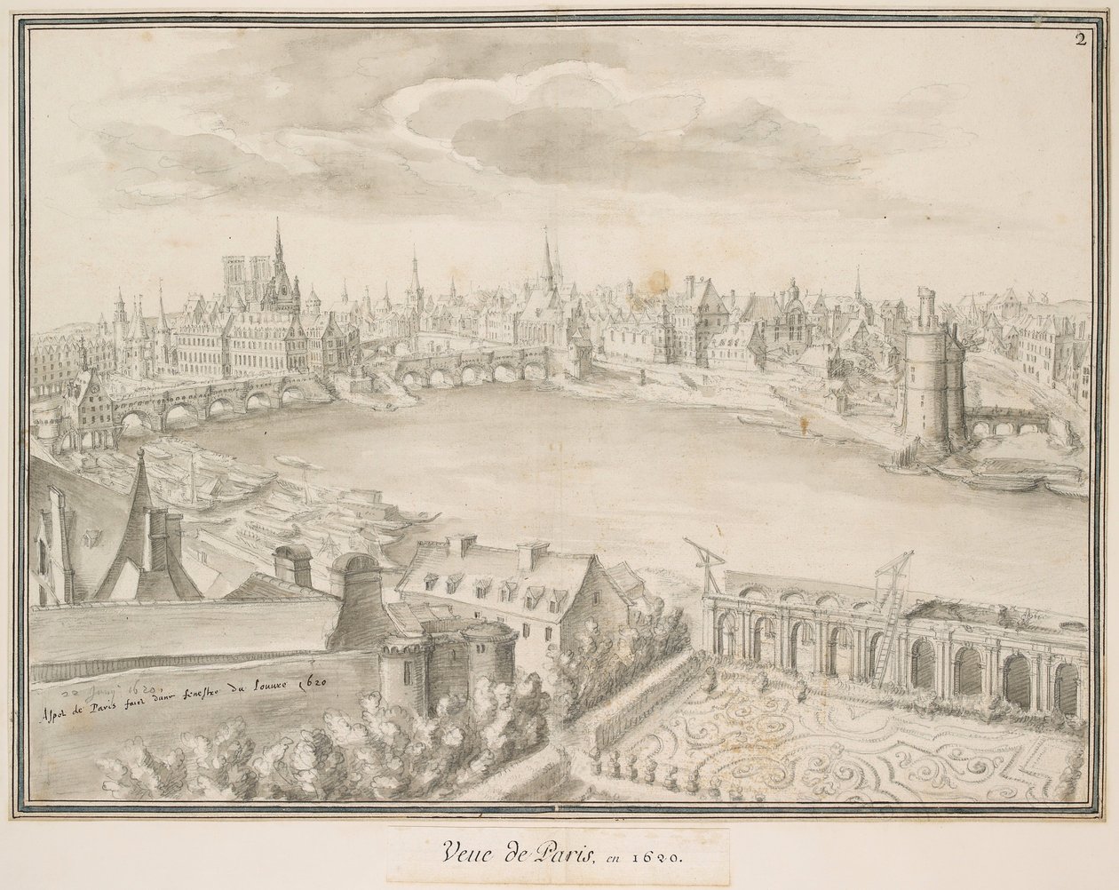 Gepubliceerd in Parijs in 1620 door Etienne Martellange