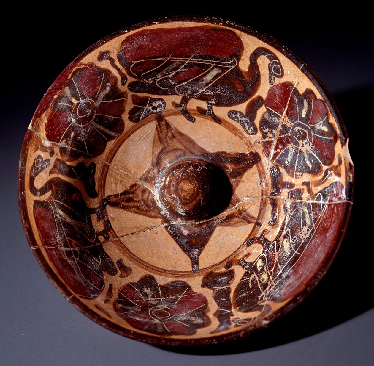 Etruskische beschaving: phiale mesomphalos door Etruscan