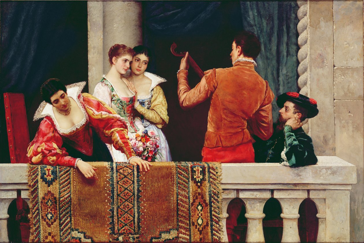 Onbekend beeld door Eugen von Blaas