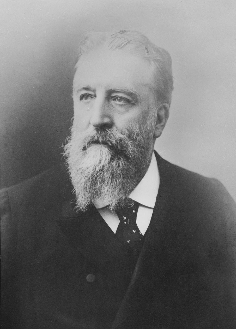 Portret van Eugène-René Poubelle door Eugene Pirou