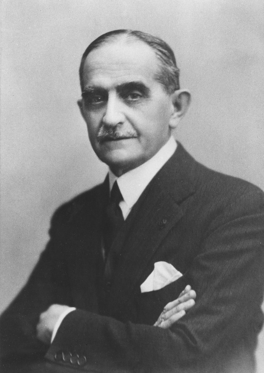 Portret van Nikolaos Sokratis Politis door Eugene Pirou