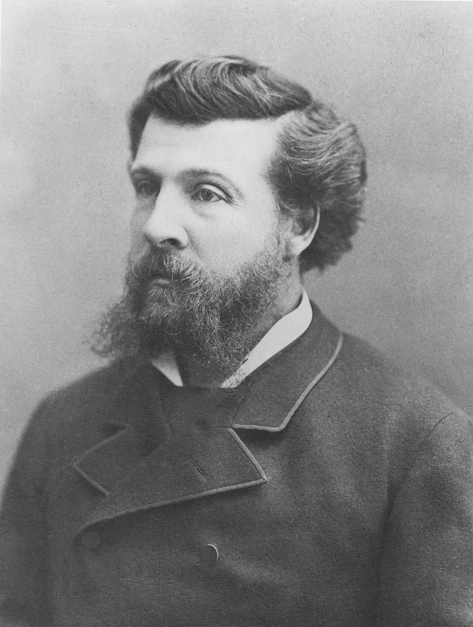 Portret van Édouard Pailleron door Eugene Pirou