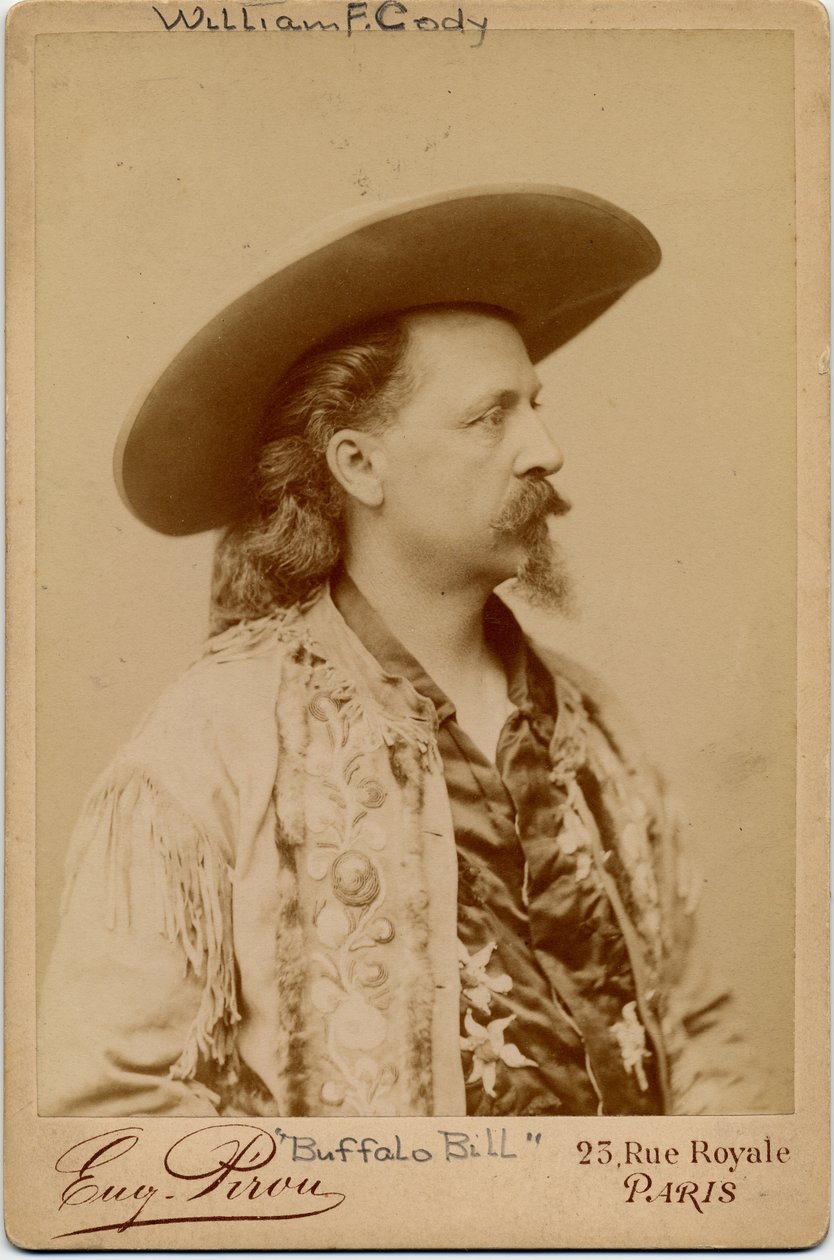 William Frederick Cody, Buffalo Bill, Amerikaanse soldaat en artiest door Eugene Pirou