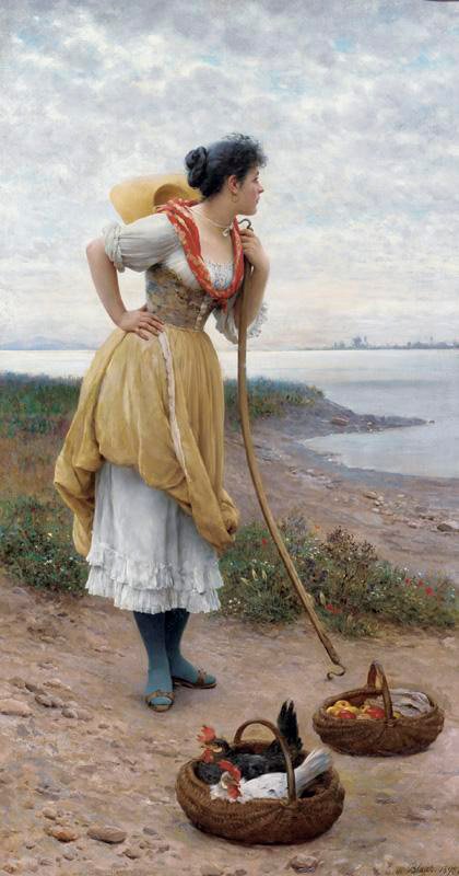 Dagdromen door Eugene de Blaas
