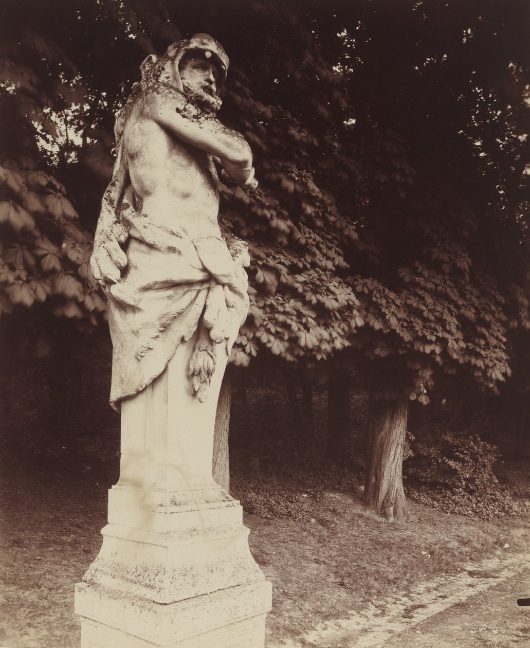 Saint-Cloud,1922 (foto) door Eugène Atget