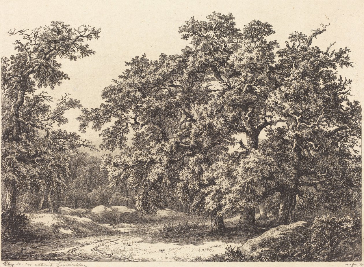 Eiken door Eugene Bléry