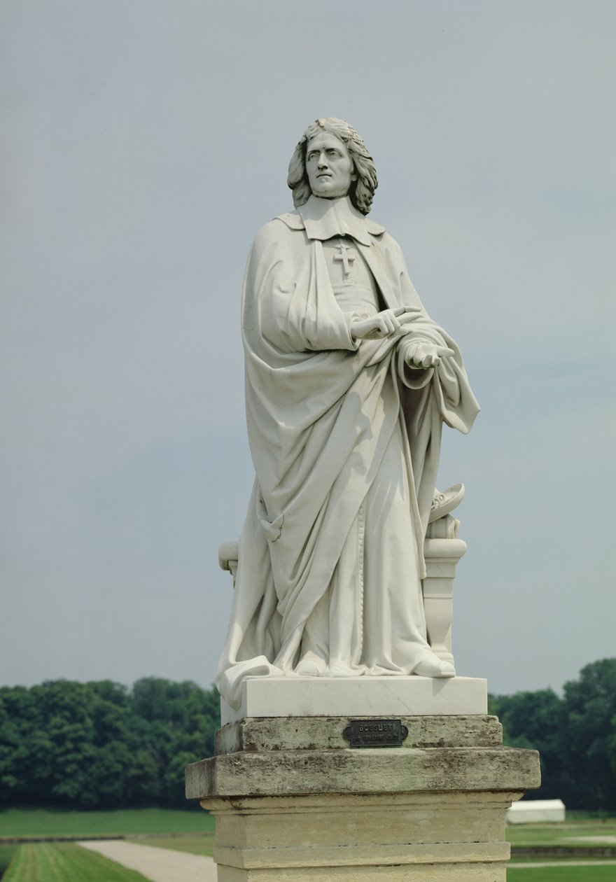 Standbeeld van Jacques Benigne Bossuet (1627-1704) door Eugene Guillaume