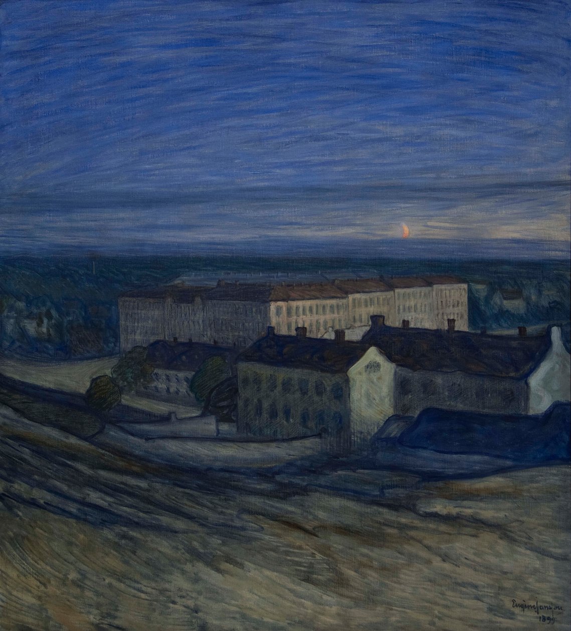 Buitenwijken door Eugène Jansson