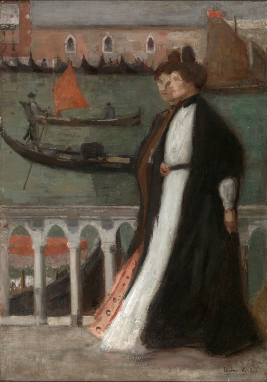 Langs de Riva door Eugene Laurent Vail