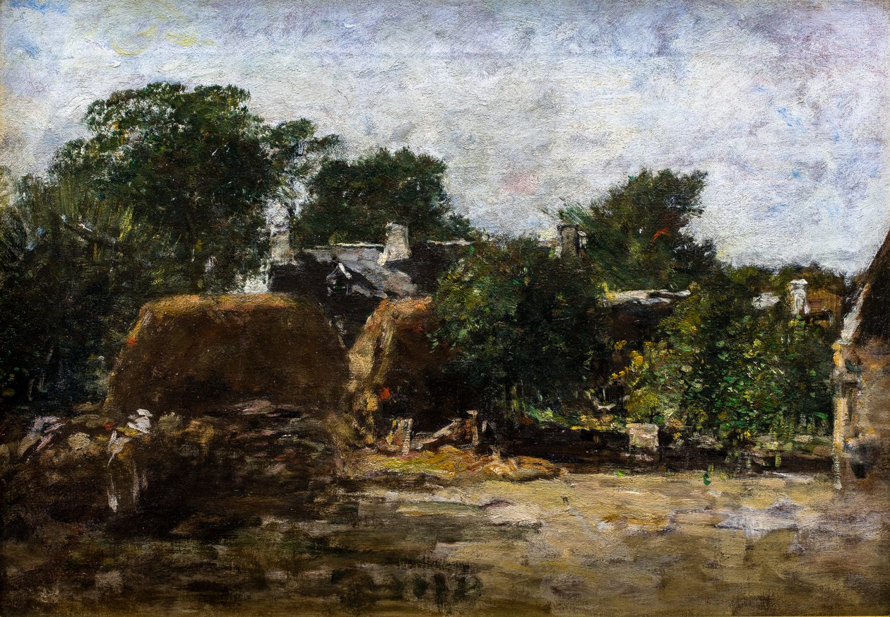 Boerderij door Eugene Louis Boudin