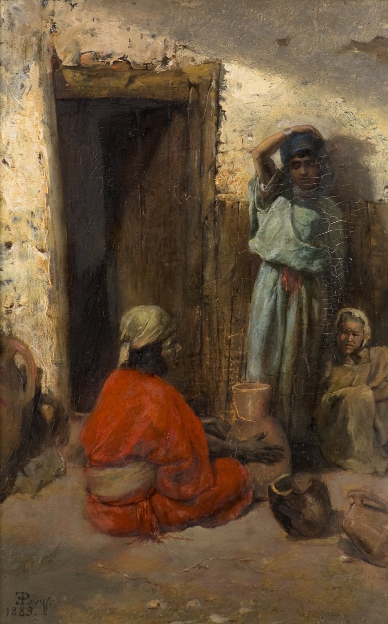 Een Arabische Straat door Eugene Pavy