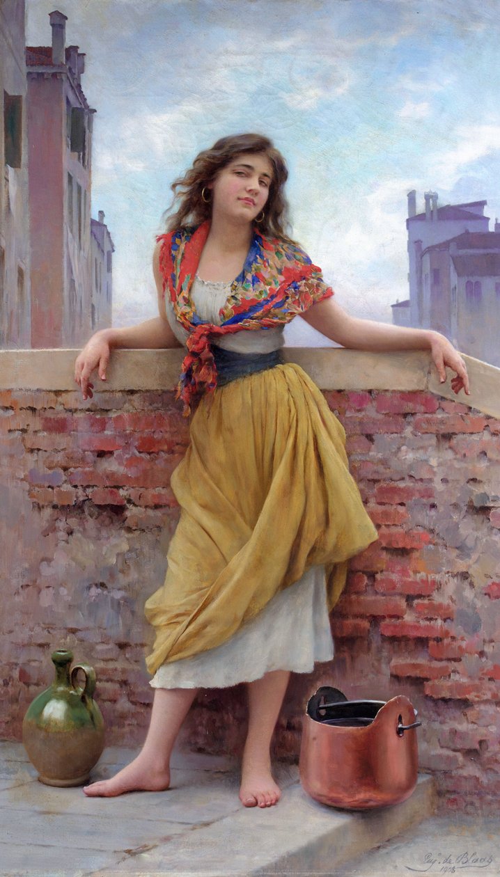 De waterdrager door Eugene de Blaas