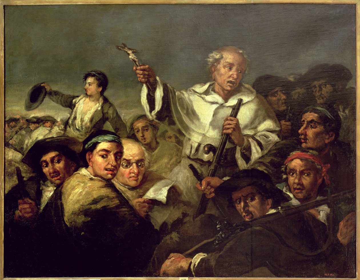 De Revolutie door Eugenio Lucas Velázquez
