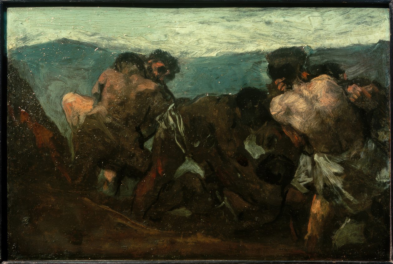 Jozef in de put door Eugenio Lucas Velázquez