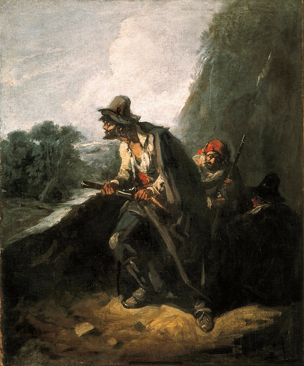 De bandieten door Eugenio Lucas y Padilla