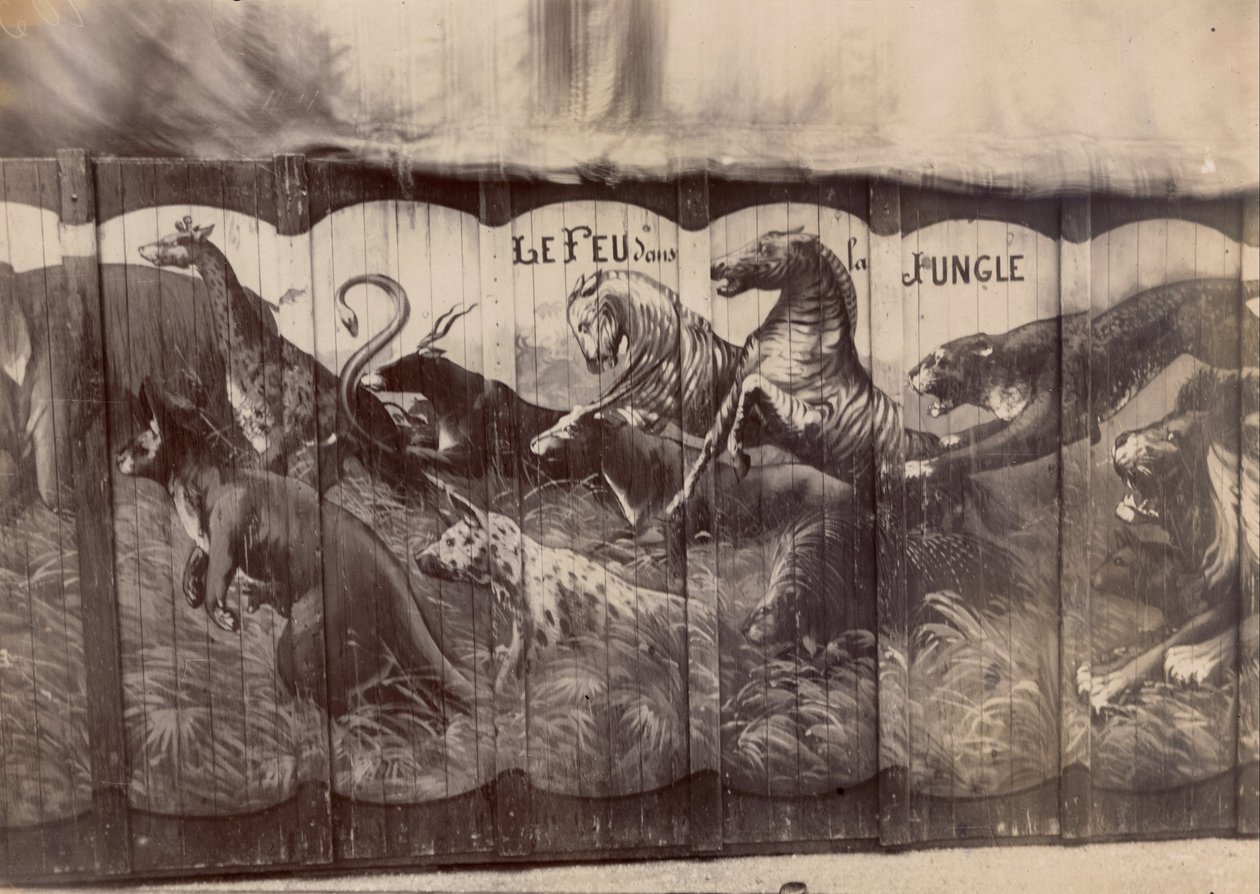 Fête du Trône door Eugène Atget
