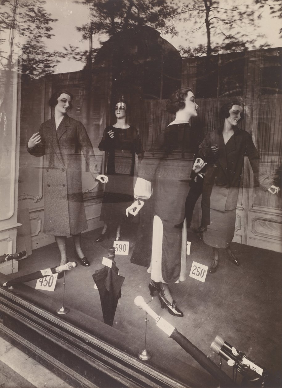 Winkelpui, avenue des Gobelins door Eugène Atget