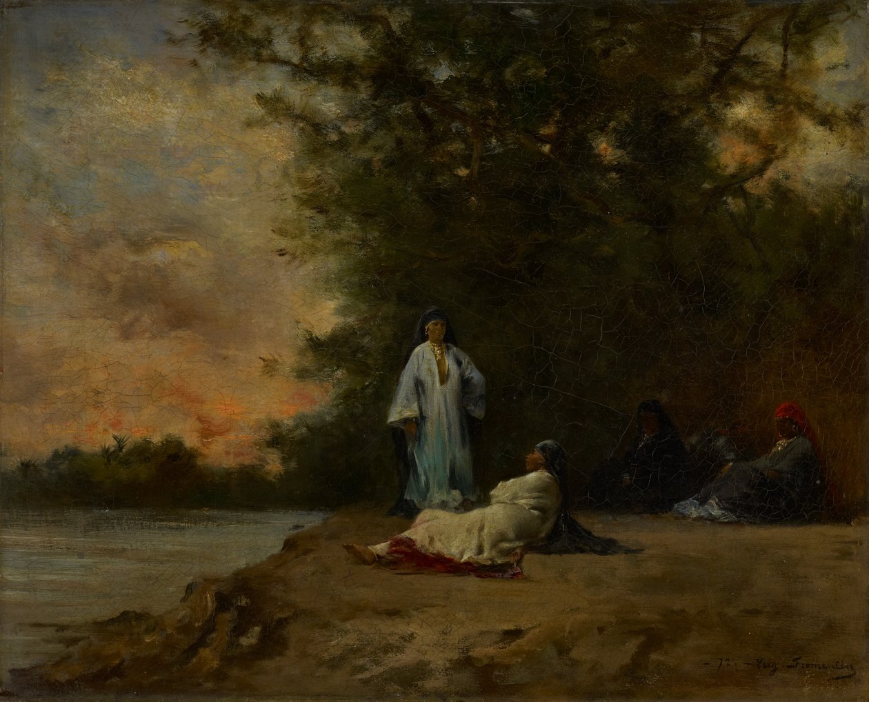 Oriëntaals, 1871 door Eugène Fromentin