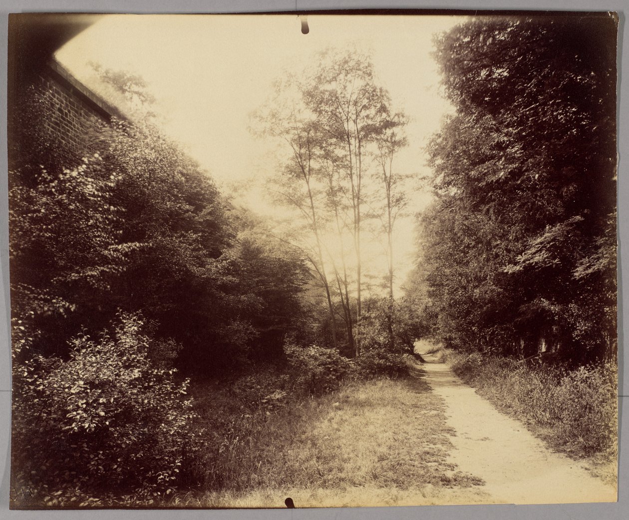 Porte Dauphine door Eugène Atget