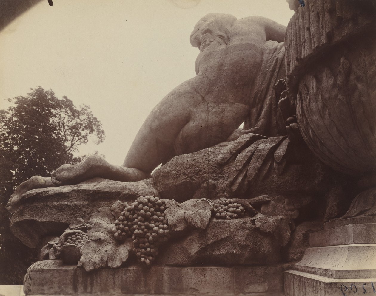 Saint-Cloud door Eugène Atget