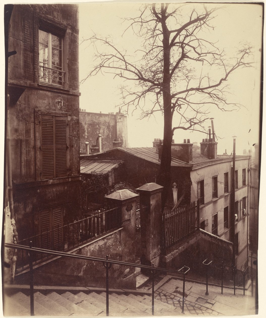 [Trap, Montmartre]. door Eugène Atget