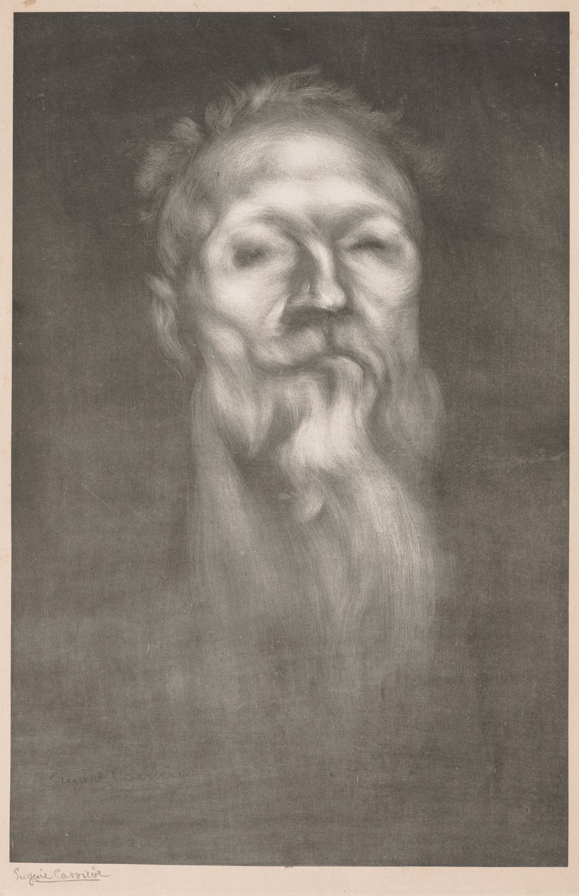 Auguste Rodin door Eugène Carrière