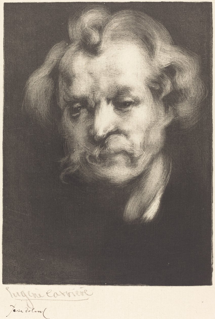 Jean Dolent door Eugène Carrière