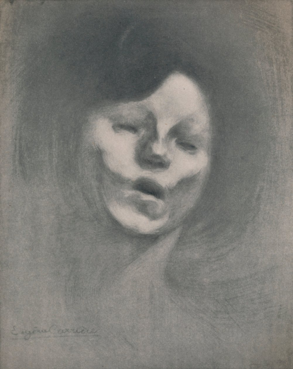 Marguerite Carriere, 1901, 1946 door Eugène Carrière