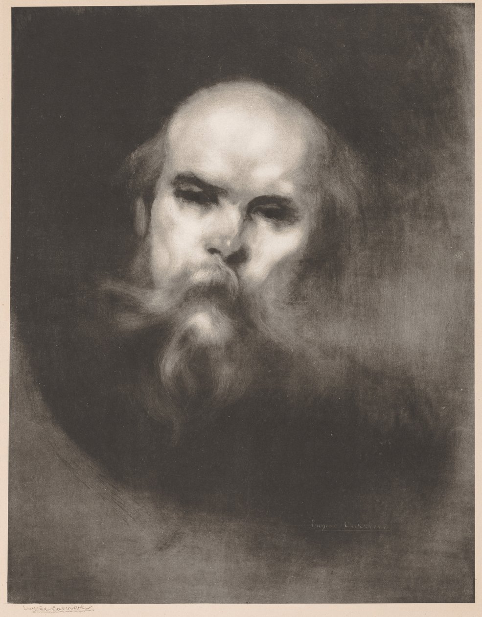 Paul Verlaine, 1896 door Eugène Carrière