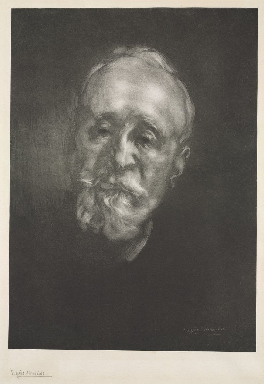 Puvis de Chavannes, 1897 door Eugène Carrière