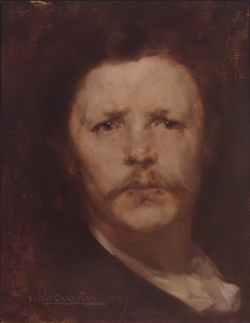 Zelfportret door Eugène Carrière
