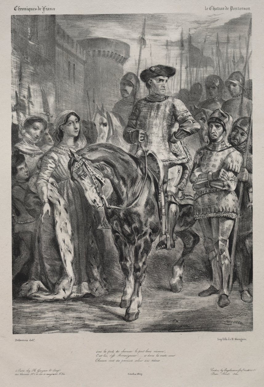 Duguesclin door Eugène Delacroix