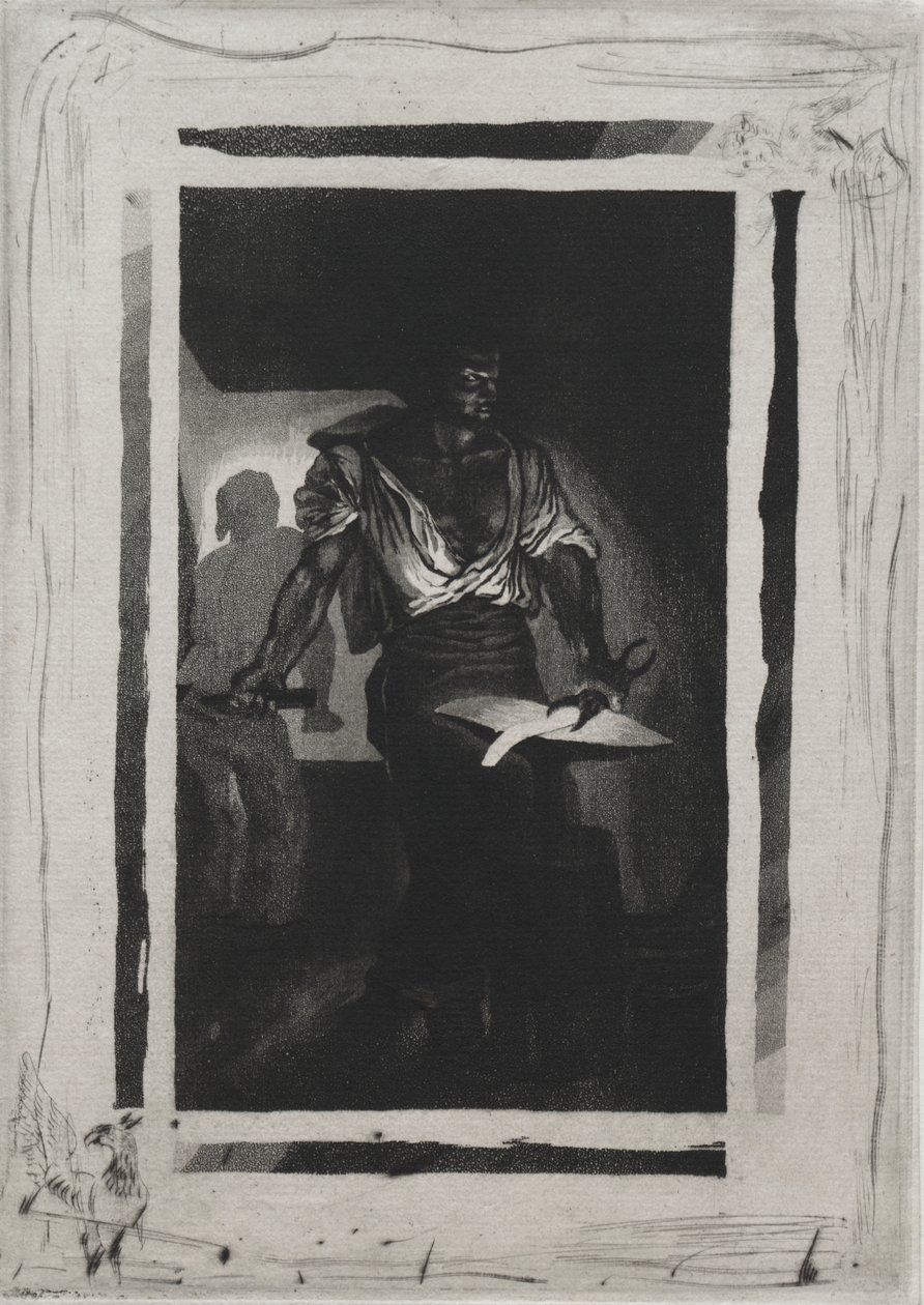 De Smid door Eugène Delacroix