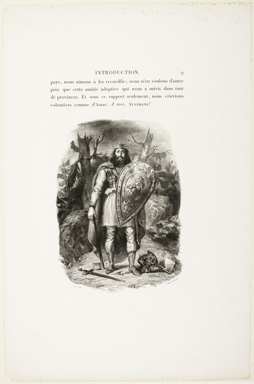 Vercingétorix door Eugène Delacroix